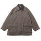 HOMESPUN TWEED ZIP BLOUSON