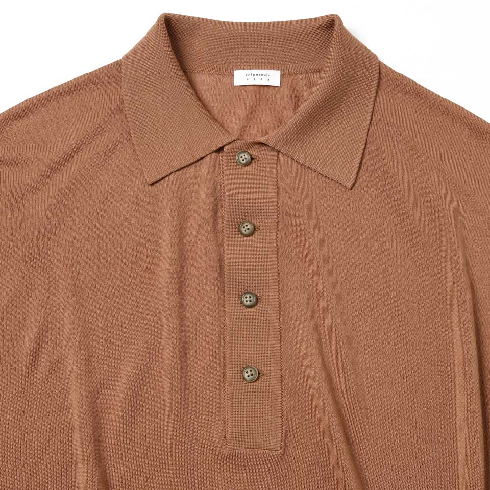 crepuscule(クレプスキュール)S/S Polo (2601-014) | crepuscule