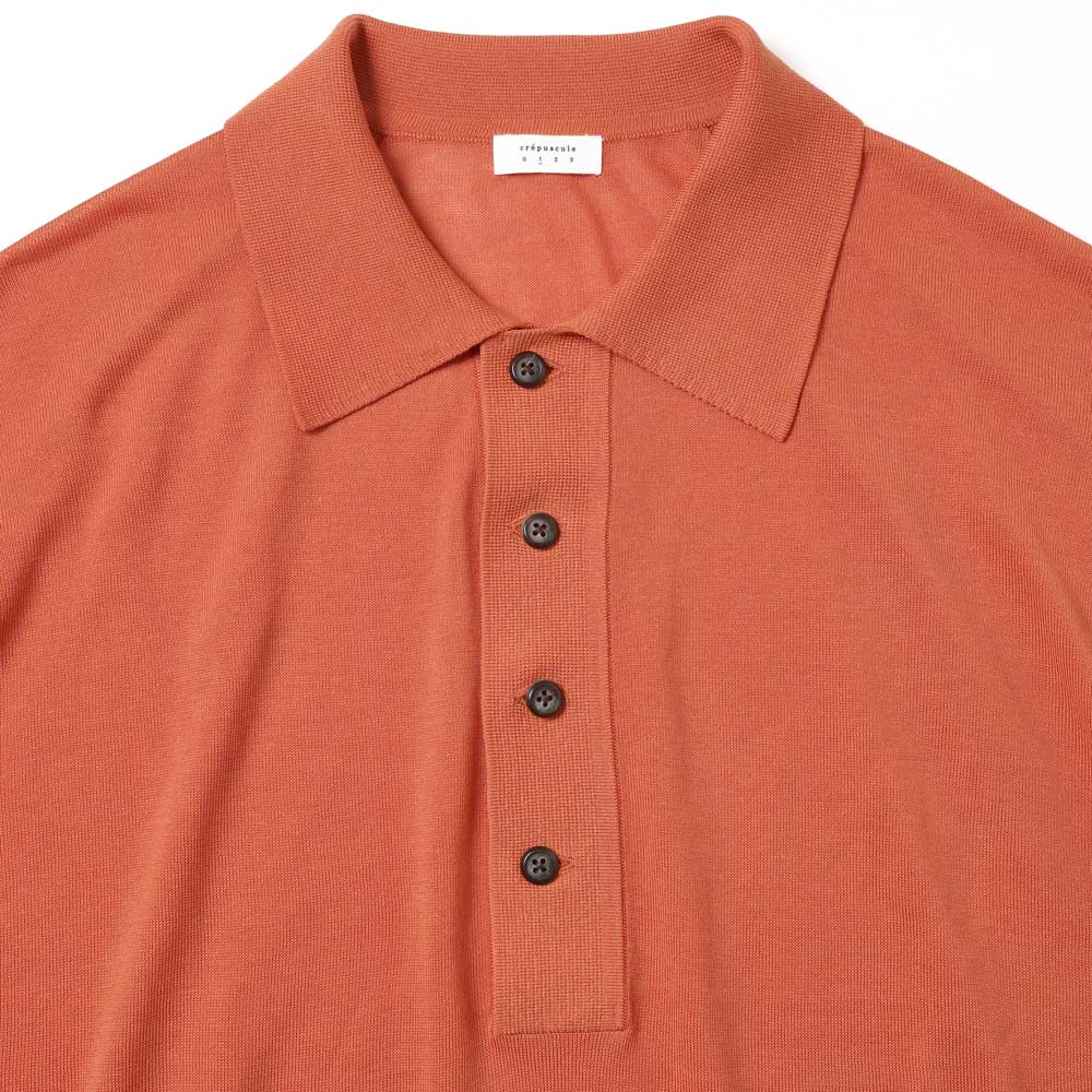 crepuscule(クレプスキュール)S/S Polo (2601-014) | crepuscule