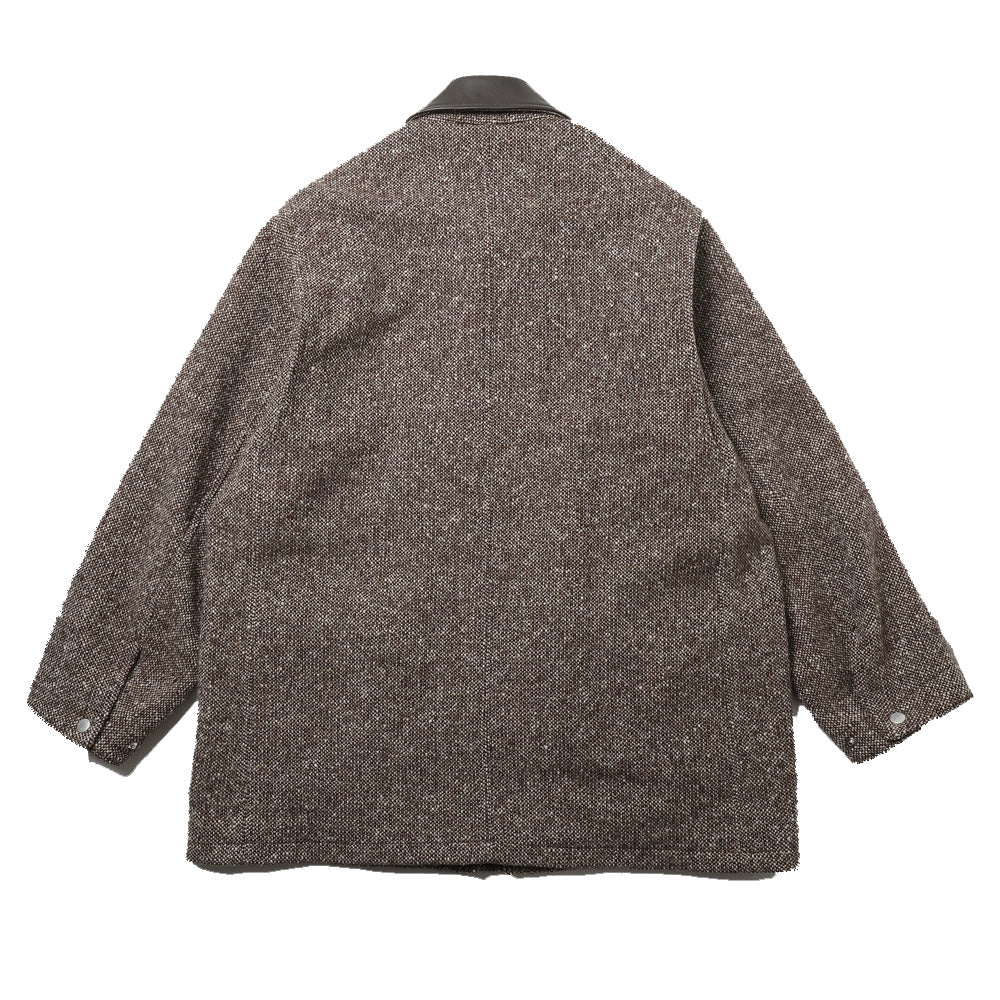 HOMESPUN TWEED ZIP BLOUSON