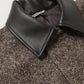 HOMESPUN TWEED ZIP BLOUSON