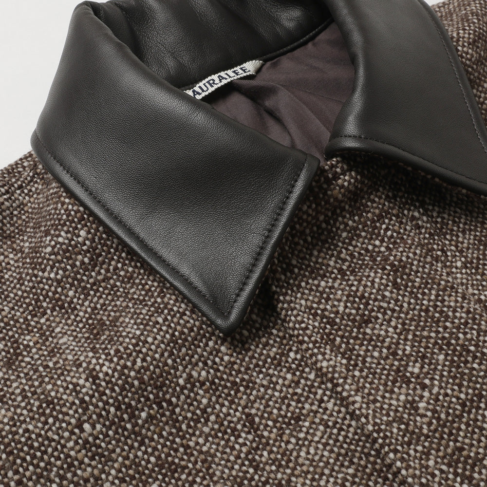 HOMESPUN TWEED ZIP BLOUSON