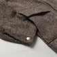 HOMESPUN TWEED ZIP BLOUSON