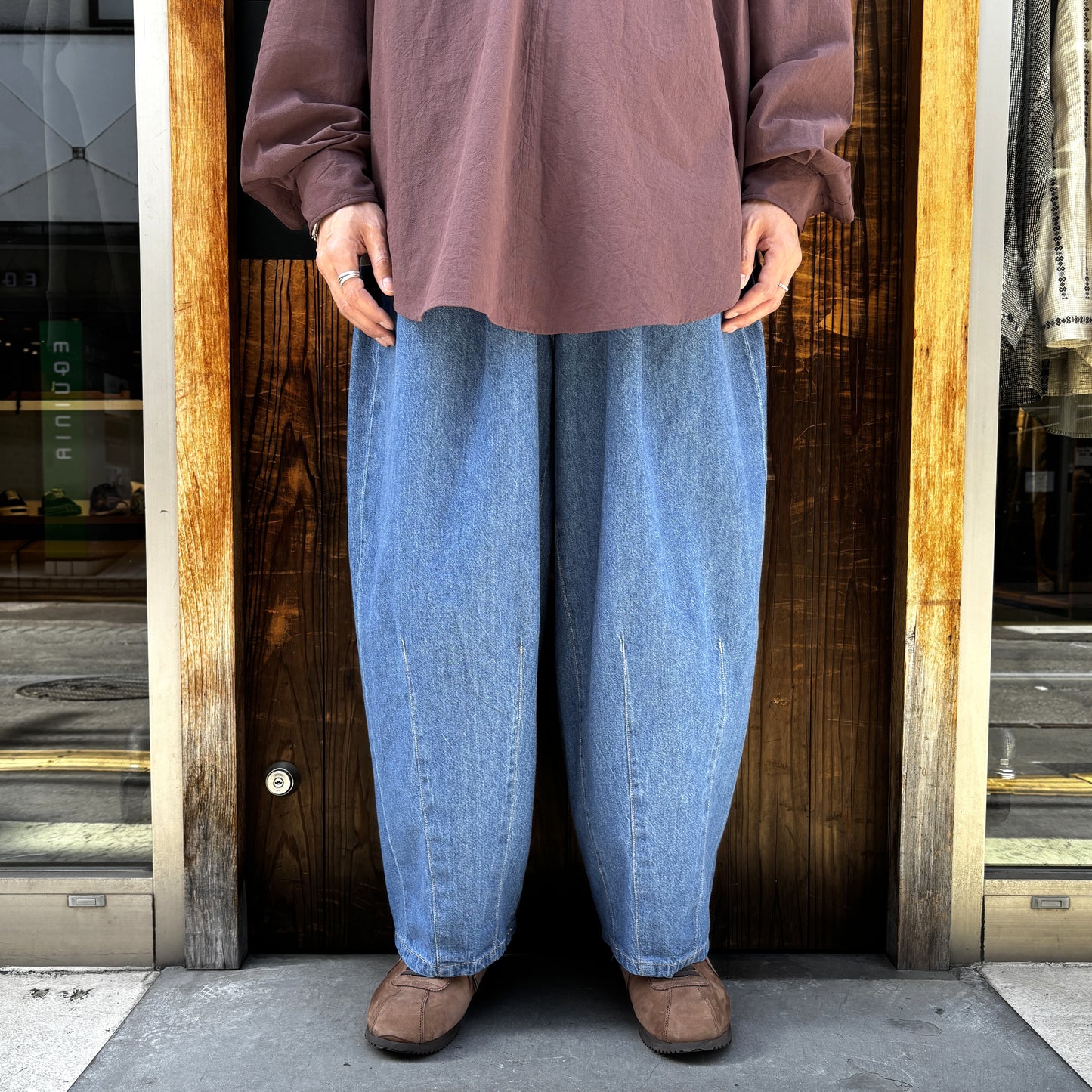5-Pocket Balloon Pants (Enzyme Wash)