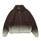 WOOL LOW-GAUGE KNIT ZIP COWICHAN