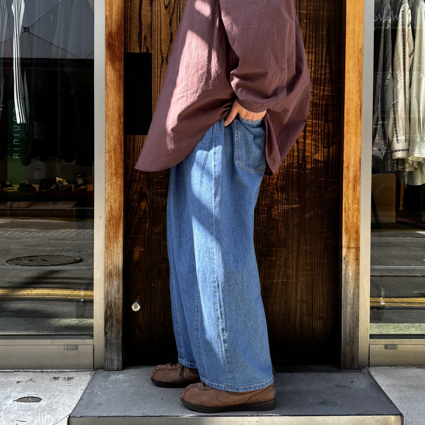 5-Pocket Balloon Pants (Enzyme Wash)