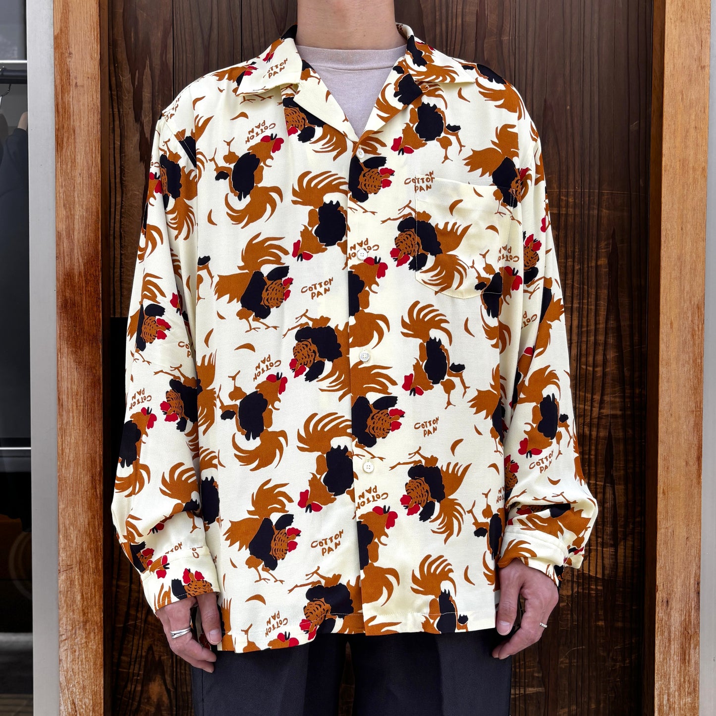 ROOSTER L/S Rayon Shirt Shawn