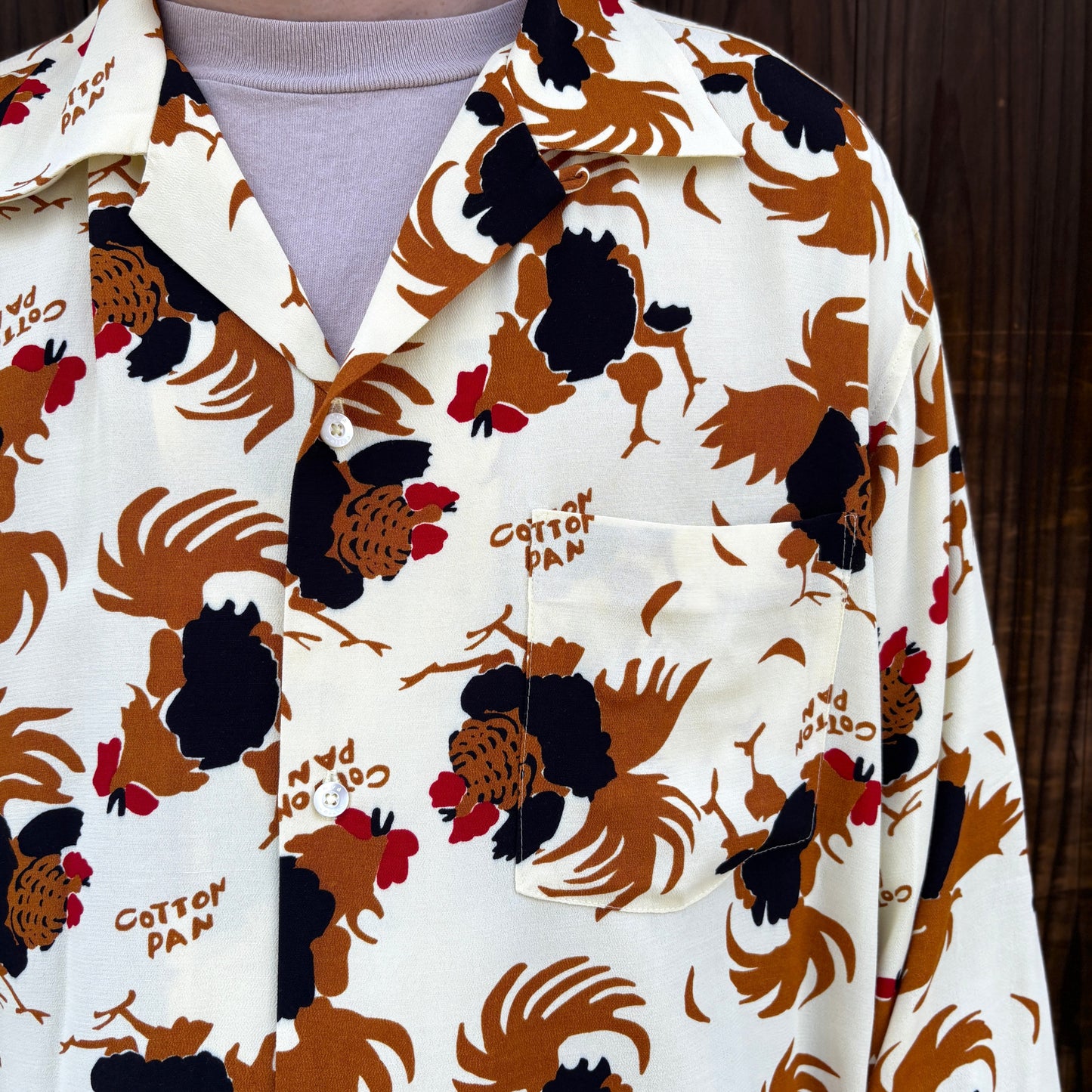 ROOSTER L/S Rayon Shirt Shawn