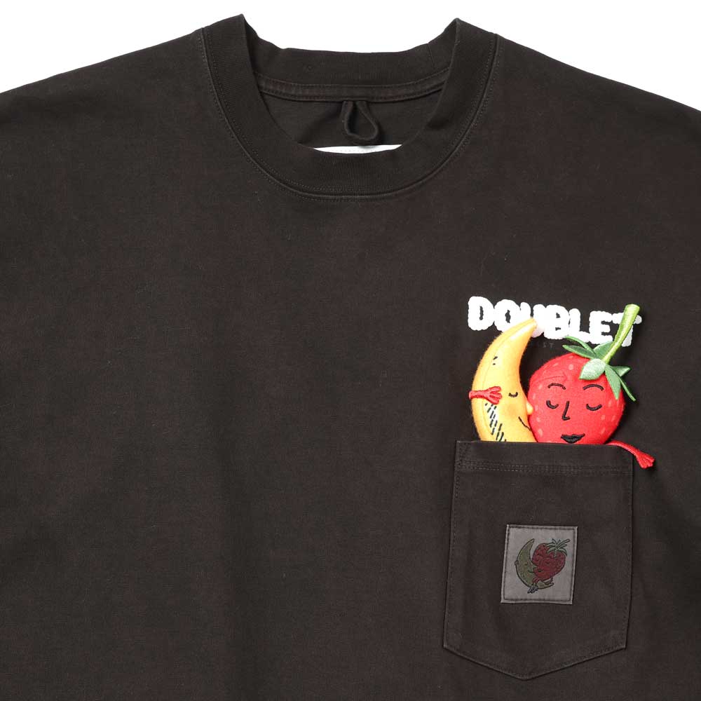 doublet(ダブレット)MUD-DYED T-SHIRT WITH SHFU (26SS04CS418