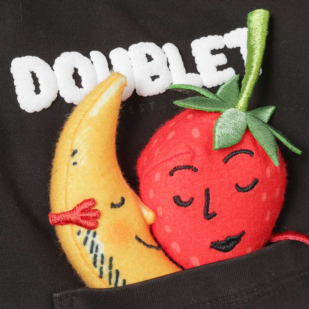 doublet(ダブレット)MUD-DYED T-SHIRT WITH SHFU (26SS04CS418