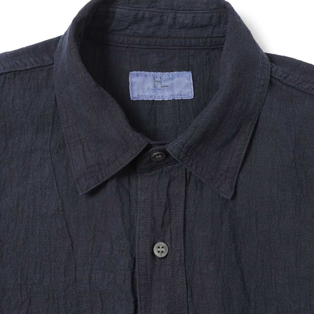 HERILL（ヘリル） Linen Work Shirts 26-050-HL-8070-10 (26-050-HL