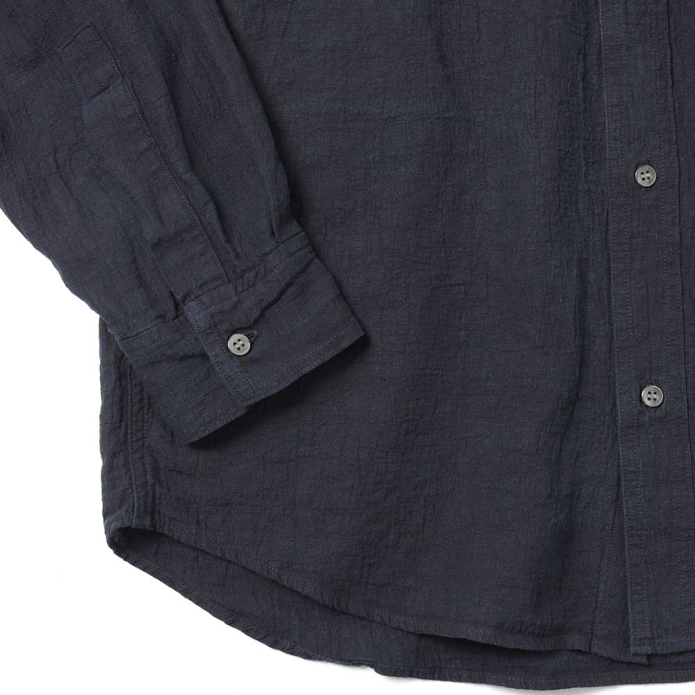 HERILL（ヘリル） Linen Work Shirts 26-050-HL-8070-10 (26-050-HL