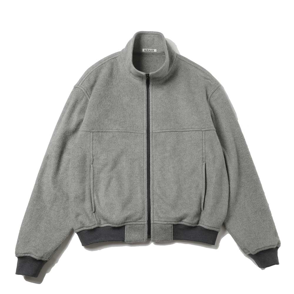 PURE SILK COMFORT FLEECE ZIP BLOUSON