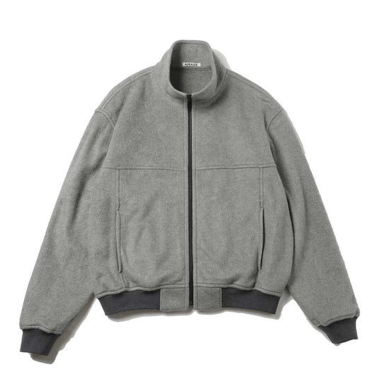 PURE SILK COMFORT FLEECE ZIP BLOUSON