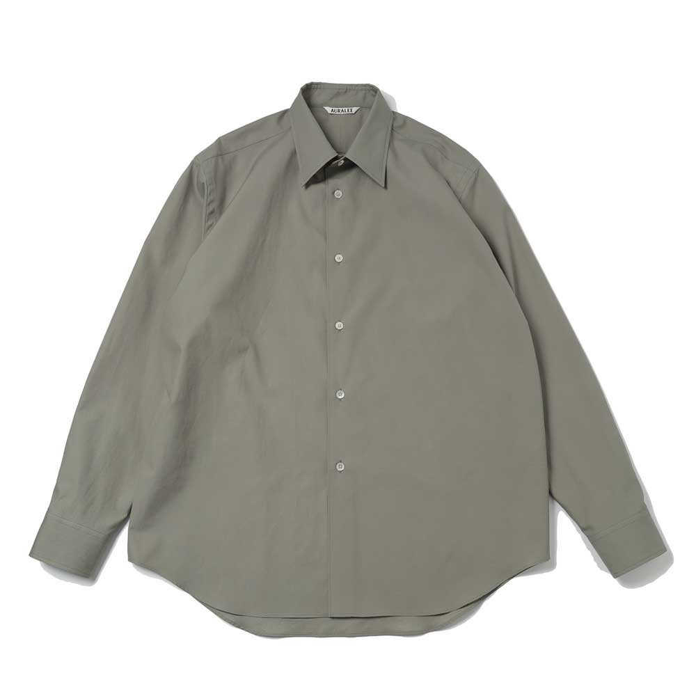 AURALEE) WASHED FINX TWILL SHIRT (A00S01TN) | AURALEE / シャツ