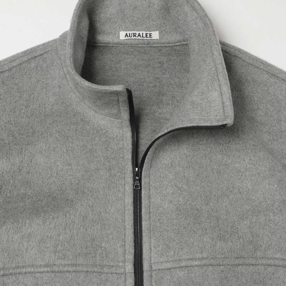 PURE SILK COMFORT FLEECE ZIP BLOUSON