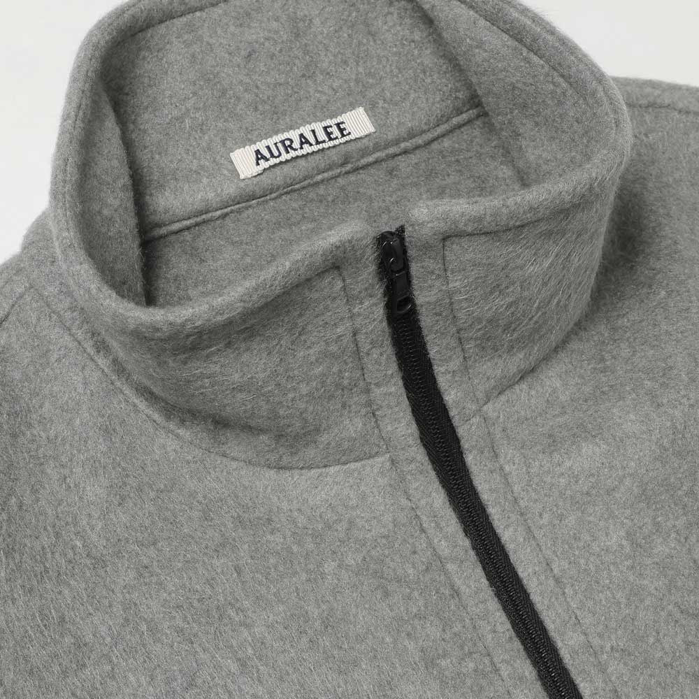 PURE SILK COMFORT FLEECE ZIP BLOUSON