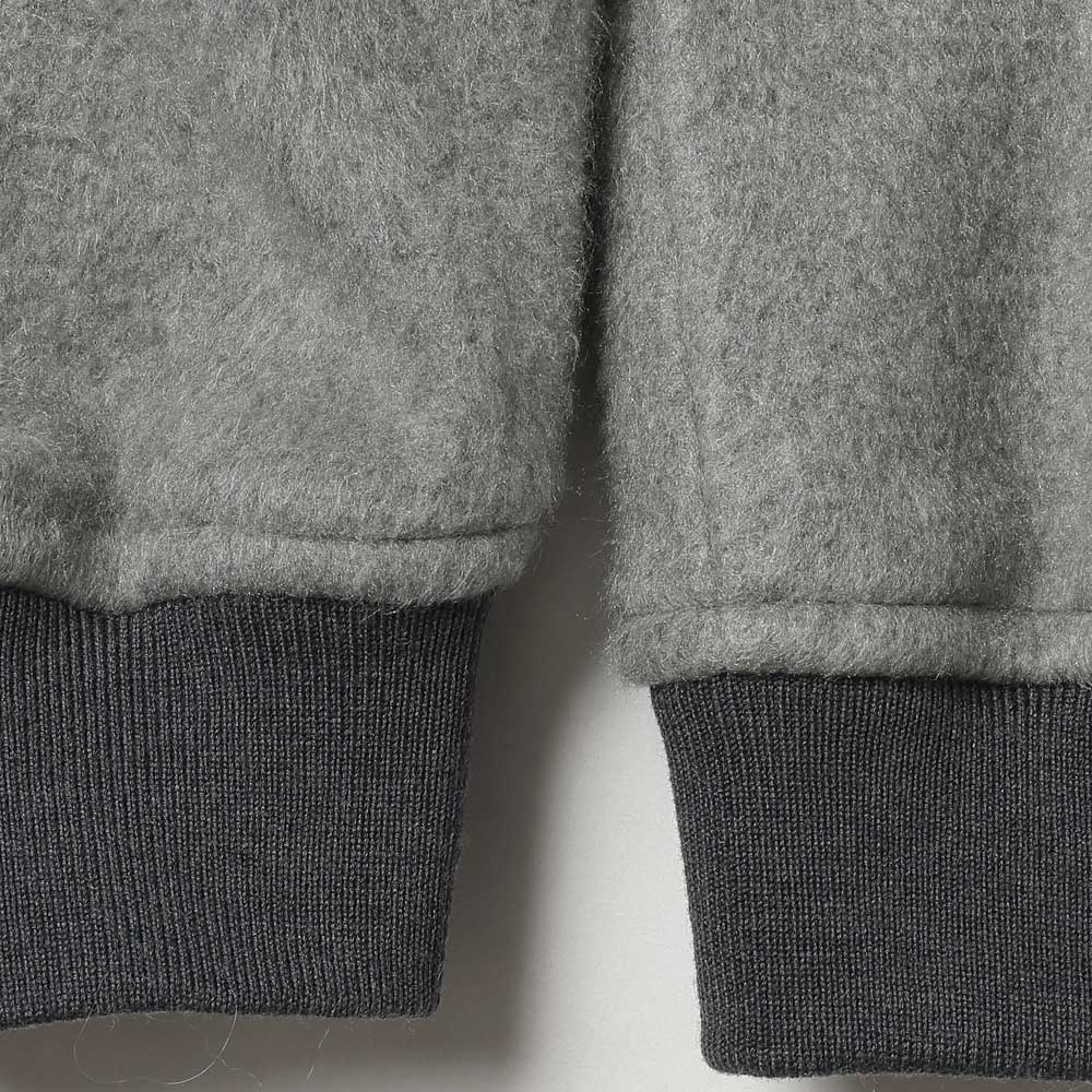PURE SILK COMFORT FLEECE ZIP BLOUSON