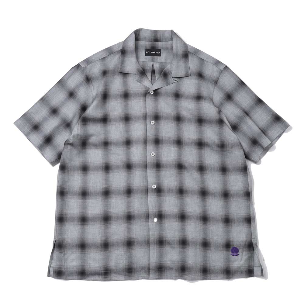 BEACH short sleeve ombre shirt