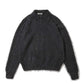 BRUSHED SUPER KID MOHAIR KNIT POLO