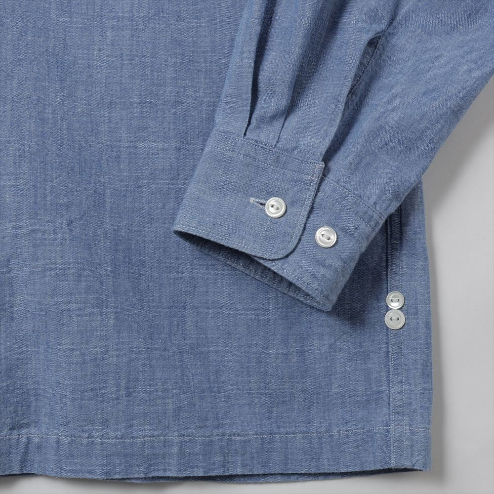 Unlikely (アンライクリー) Unlikely Open Collar Work Chambray with