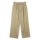GARMENT-DYED FINX CHINO ONE-TUCK WIDE PANTS