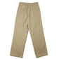 GARMENT-DYED FINX CHINO ONE-TUCK WIDE PANTS