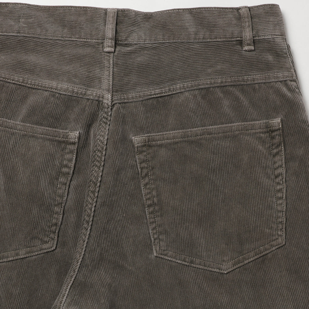 GARMENT-DYED FINX CORDUROY 5P WIDE PANTS (26AW)