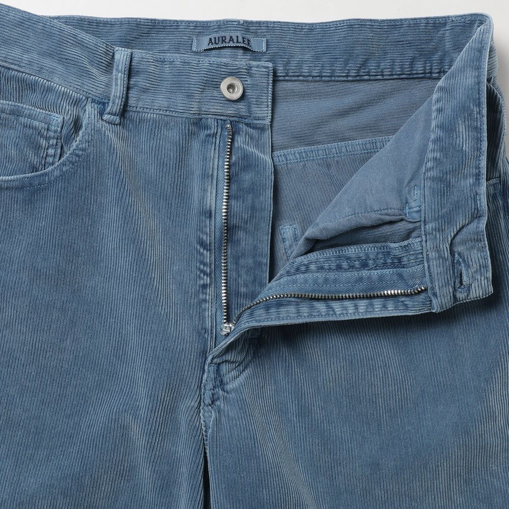 GARMENT-DYED FINX CORDUROY 5P WIDE PANTS (26AW)
