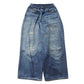 DENIM PRINT WIDE PT