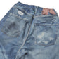 DENIM PRINT WIDE PT