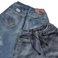 DENIM PRINT WIDE PT