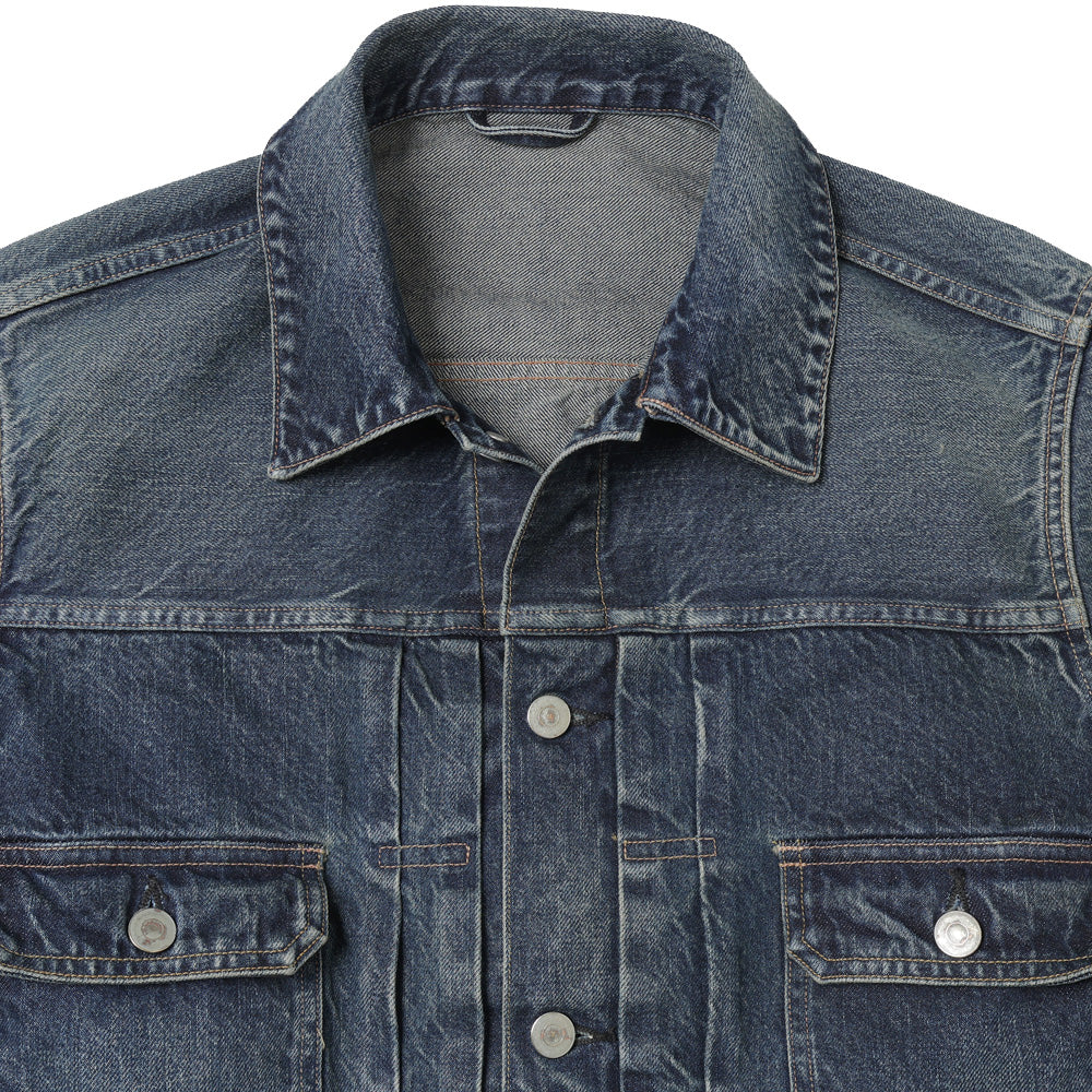 blurhmsROOTSTOCK) 13.5oz 2nd Type Denim Jacket (bROOTS26S10USD