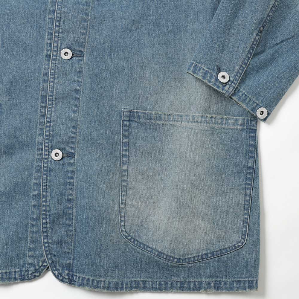 saby(サバイ)WORKERS JACKET TYPE TWO POCKET - 11oz Uneven yarn