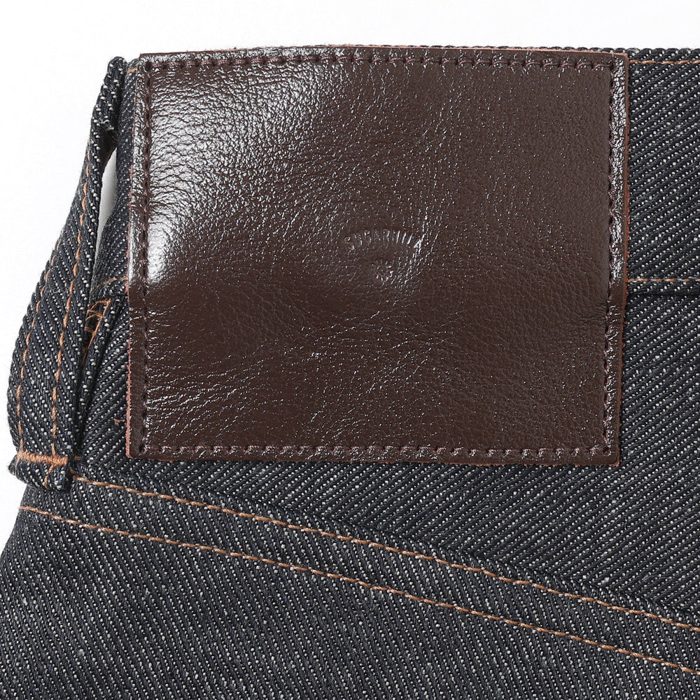 MODERN DENIM SHORT TROUSERS WIDE CUT