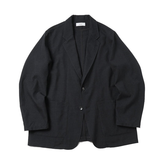 STROLL AROUND JACKET TUMBLED WOOL SERGE