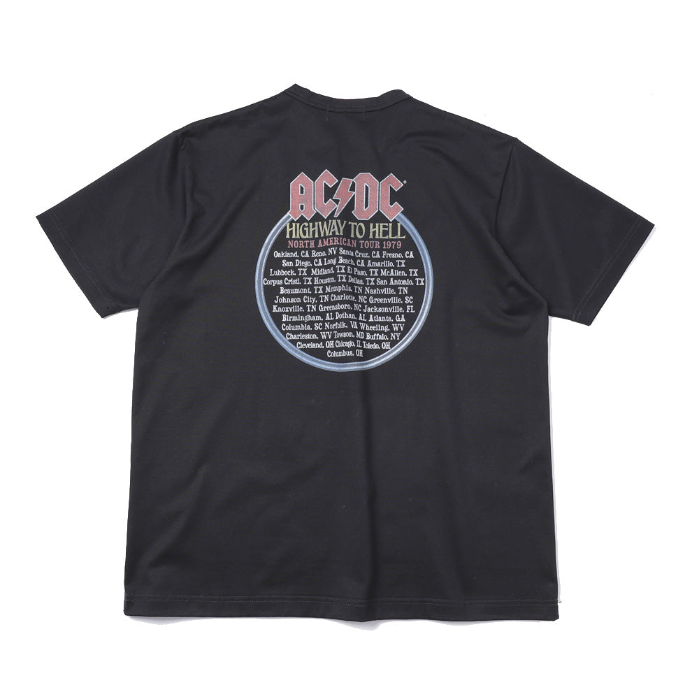 Cotton-filled jersey product print AC/DC T904