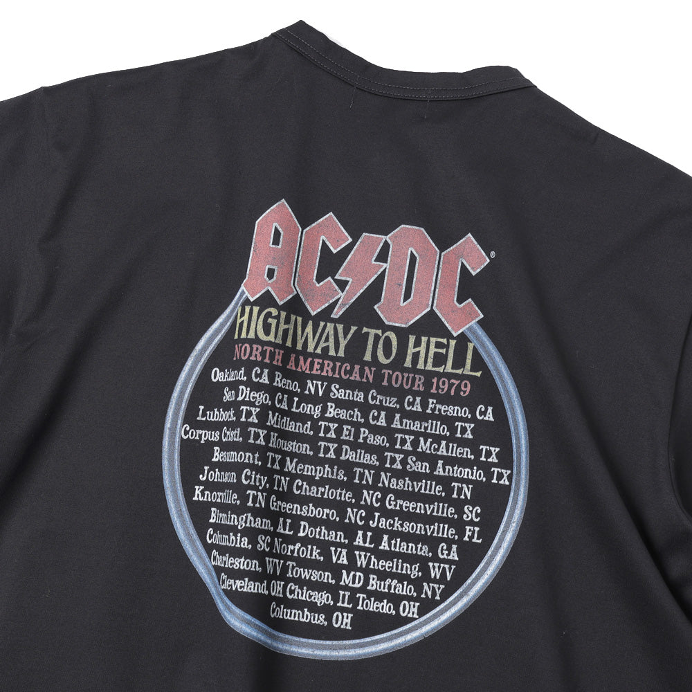 Cotton-filled jersey product print AC/DC T904