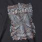 度詰め天竺 製品プリント SCORPIONS T906
