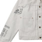 TATTOO FLASH PRINT DENIM JACKET