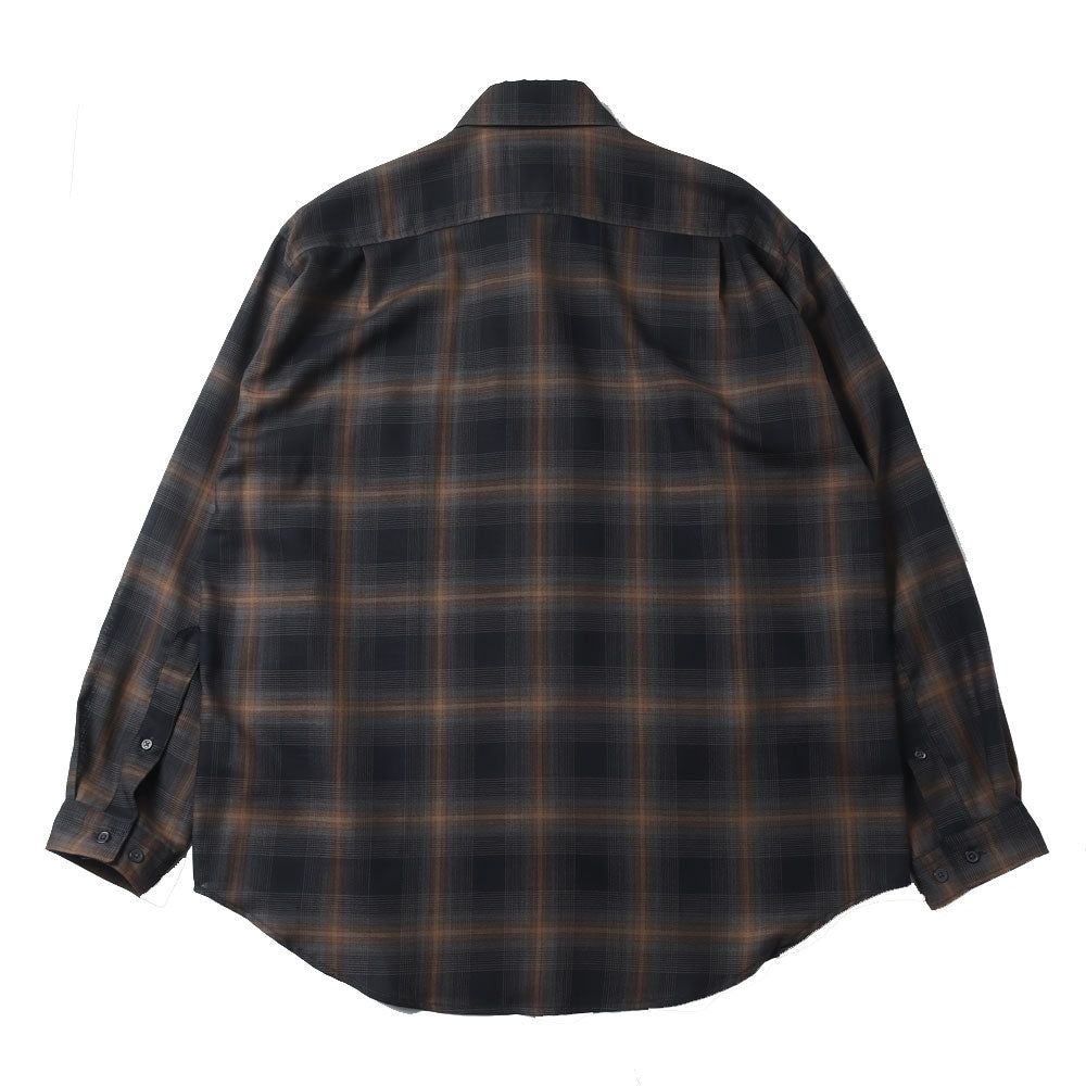 CHECK SHIRT WOOL x RECYCLE POLYESTER VIYELLA