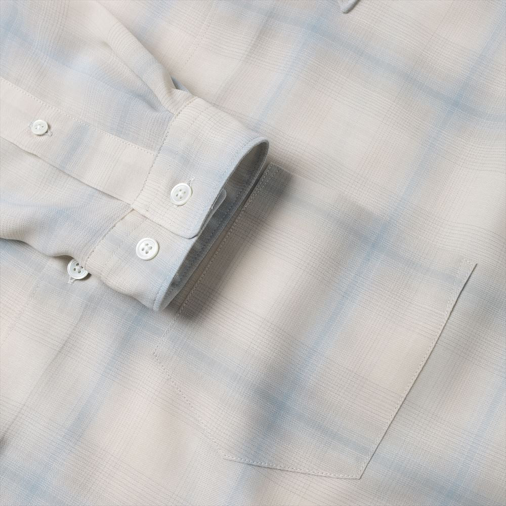 CHECK SHIRT WOOL x RECYCLE POLYESTER VIYELLA