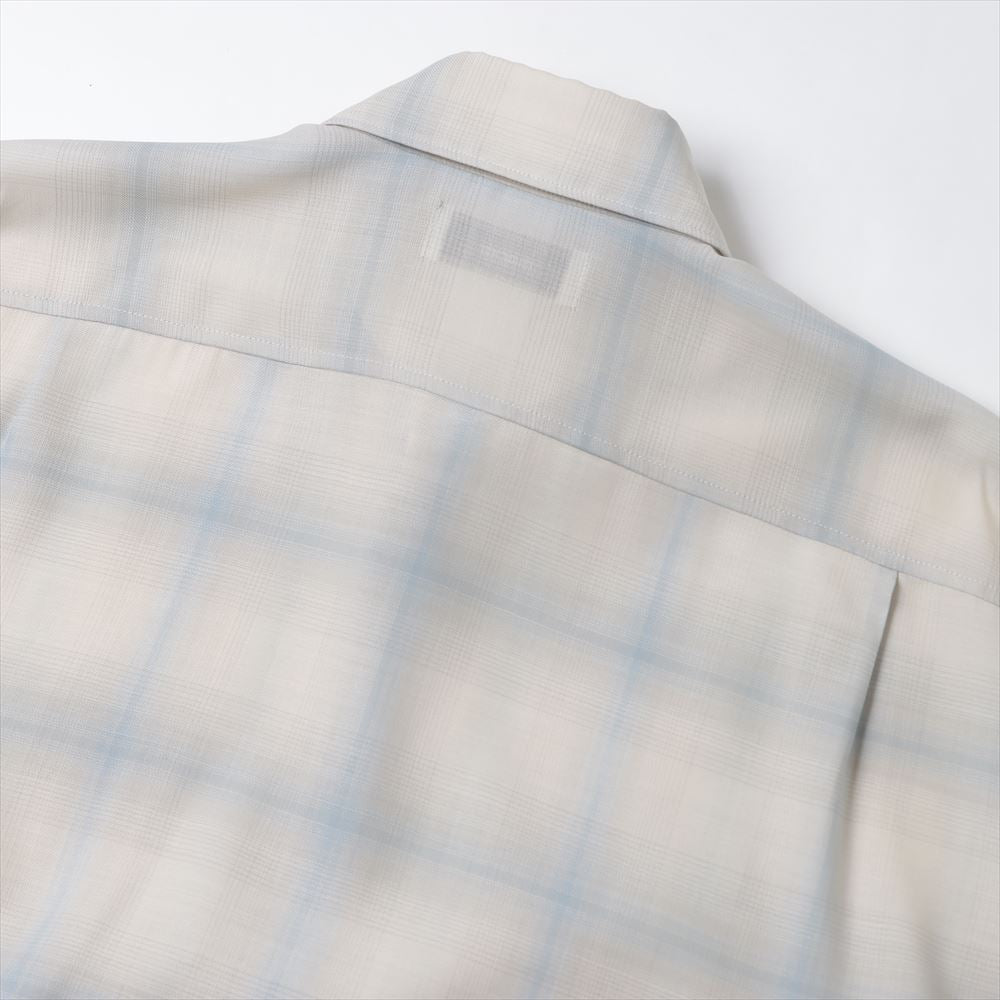 CHECK SHIRT WOOL x RECYCLE POLYESTER VIYELLA