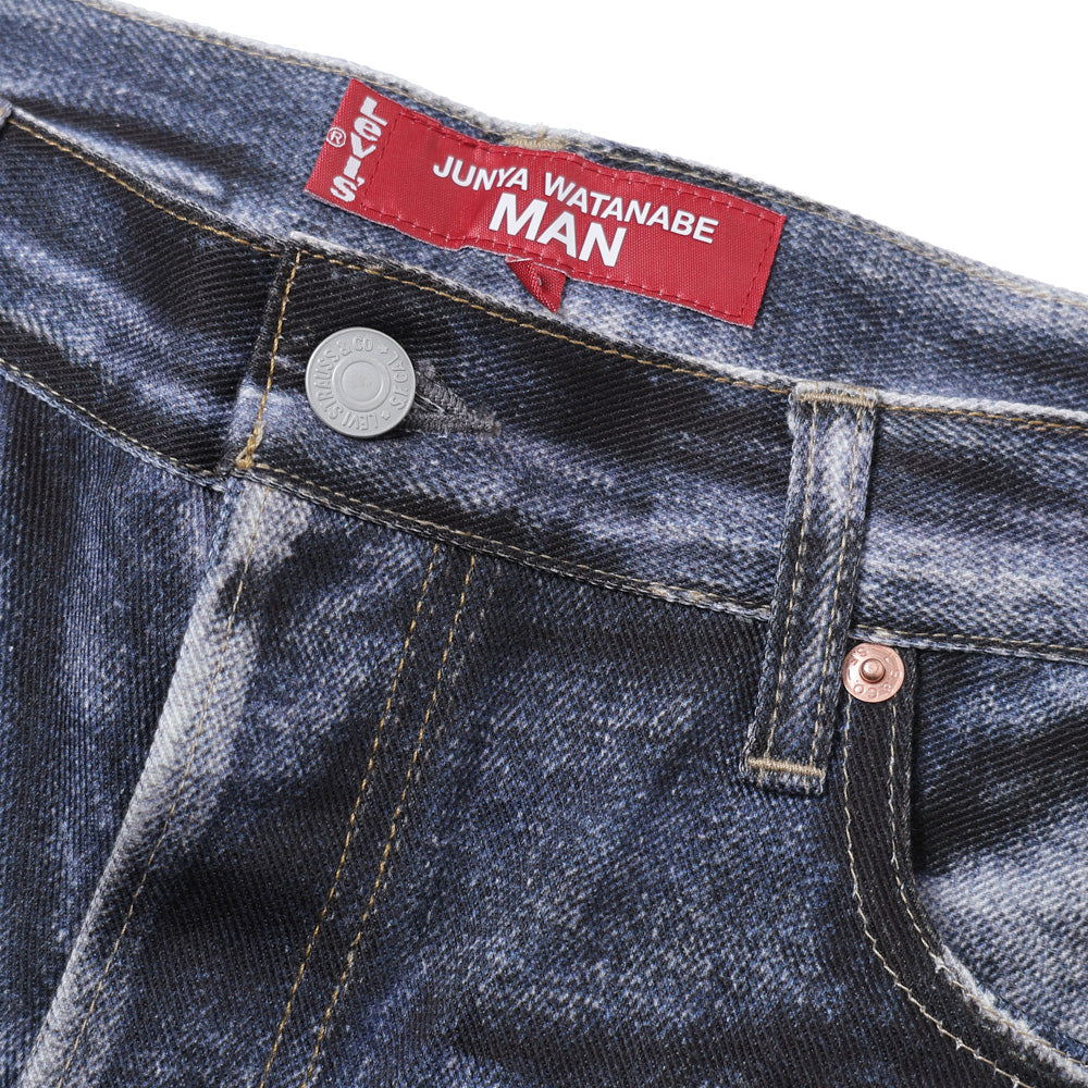 綿ツイル インクジェットプリント Levi's Wネーム BerBerjin P905