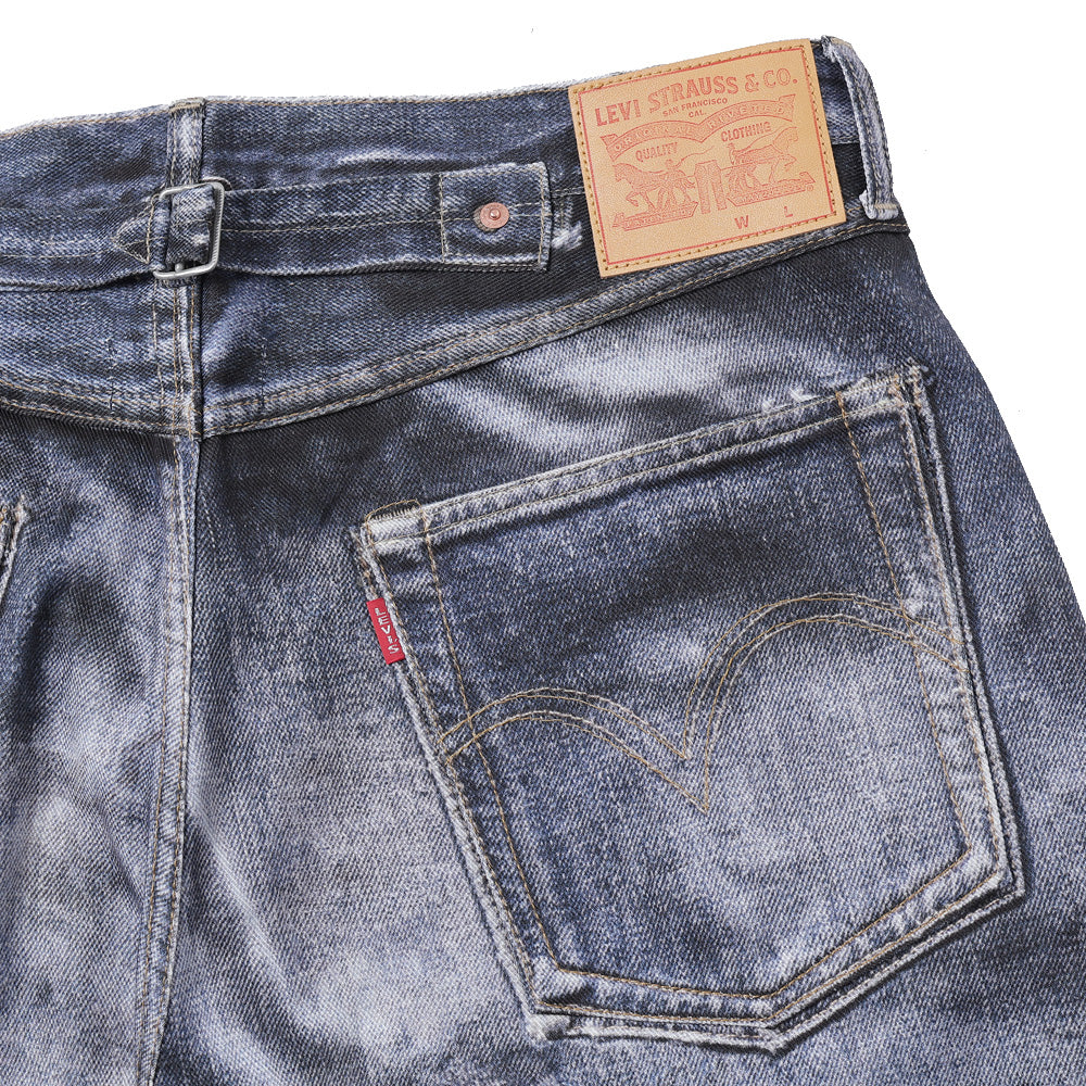 綿ツイル インクジェットプリント Levi's Wネーム BerBerjin P905