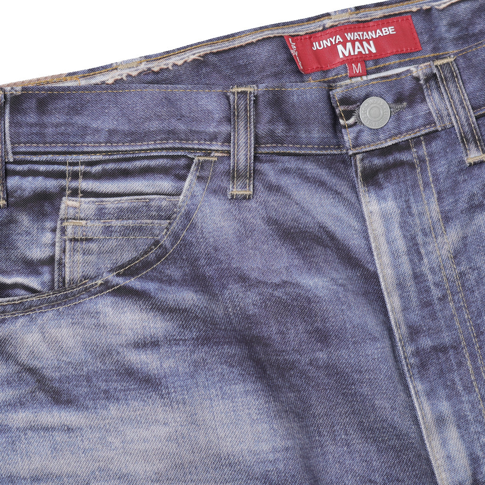 ナイロンツイル インクジェットプリント Levi's Wネーム BerBerjin P918