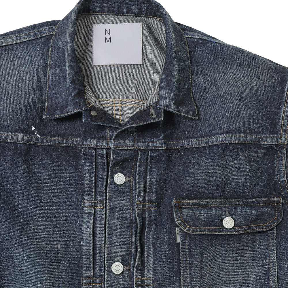 #001 T-BACK DENIM JACKET
