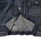 #001 T-BACK DENIM JACKET