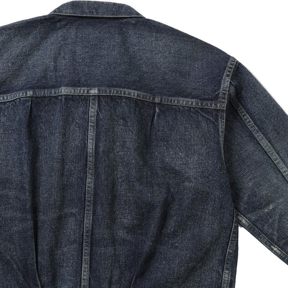 #001 T-BACK DENIM JACKET