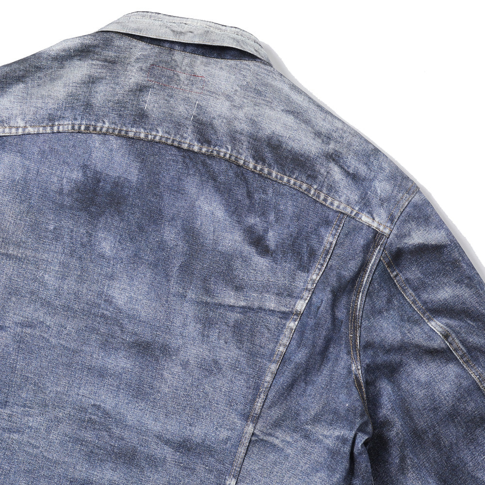Cotton twill inkjet print Levi's double name BerBerjin J911